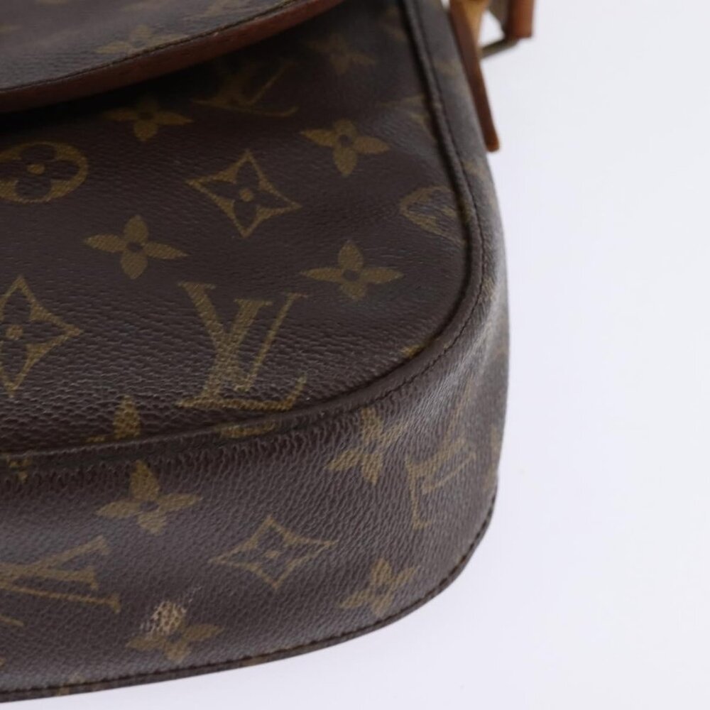 Authentic LOUIS VUITTON Monogram Saint Cloud GM Shoulder Bag M51242 LV - Picture 8 of 16